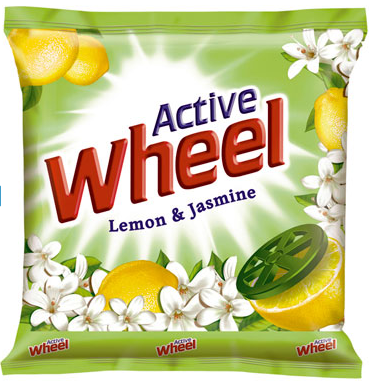 Active Wheel Lemon & Jasmine Detergent Powder
