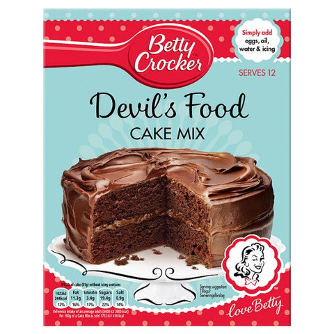 Pillsbury Betty Devils Food