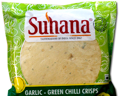 Suhana Gar.Green Chilli Papad (MM)