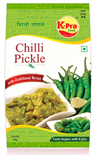 K-pra Chilli Pickle 200Gms