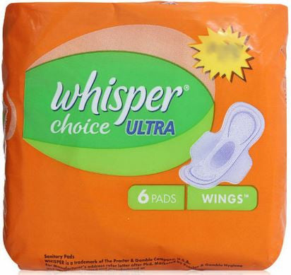 Whisper Choice Ultra 6's