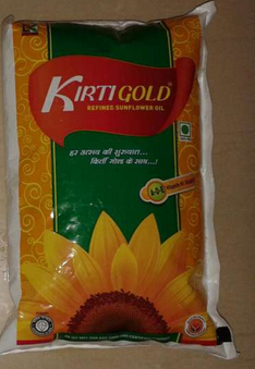 Kirti Gold Sunflower Oil 1lt