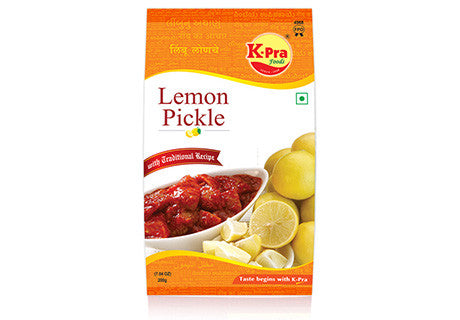 K-pra Limbu Pickle Masala 100Gms