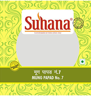 Suhana Mung No 7 Papad (MM) 200g Pouch