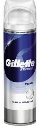 Gillette Pure & Sensitive Series Foam 250Gm