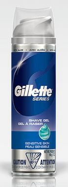 Gillette Sensitive Series Gel 200ml